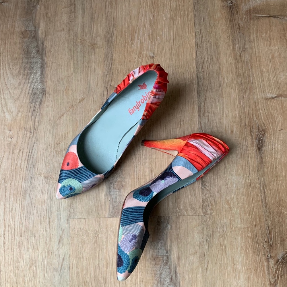 Anthropologie Faryl Robin Heels 7.5